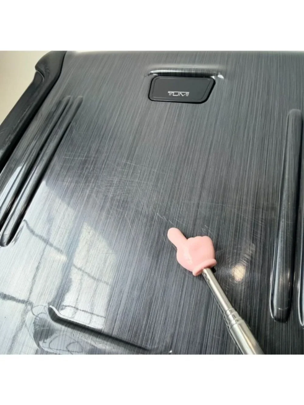 TUMI 19 Degree Compact Brief Rolling Carry-On Spinner Luggage Black/Gray